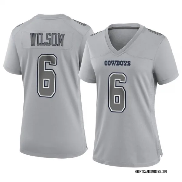 Women's Donovan Wilson Dallas Cowboys Game Gray Atmosphere Fashion Jersey