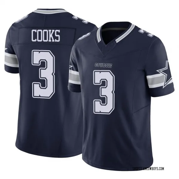 Youth Brandin Cooks Dallas Cowboys Limited Navy Vapor F.U.S.E. Jersey