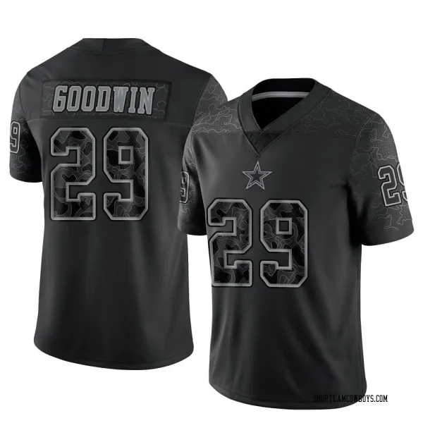 Youth C.J. Goodwin Dallas Cowboys Limited Black Reflective Jersey