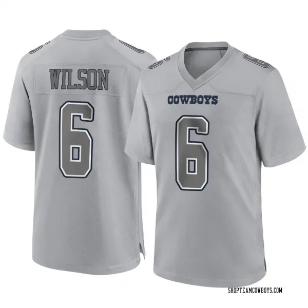 Youth Donovan Wilson Dallas Cowboys Game Gray Atmosphere Fashion Jersey