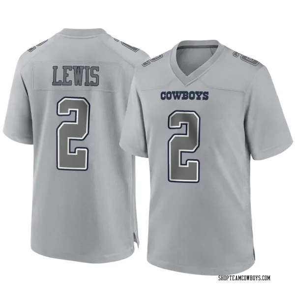 Youth Jourdan Lewis Dallas Cowboys Game Gray Atmosphere Fashion Jersey