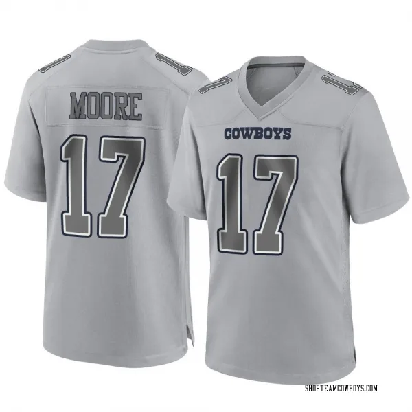 Youth Kellen Moore Dallas Cowboys Game Gray Atmosphere Fashion Jersey