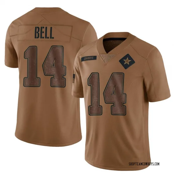 Youth Markquese Bell Dallas Cowboys Limited Brown 2023 Salute To Service Jersey