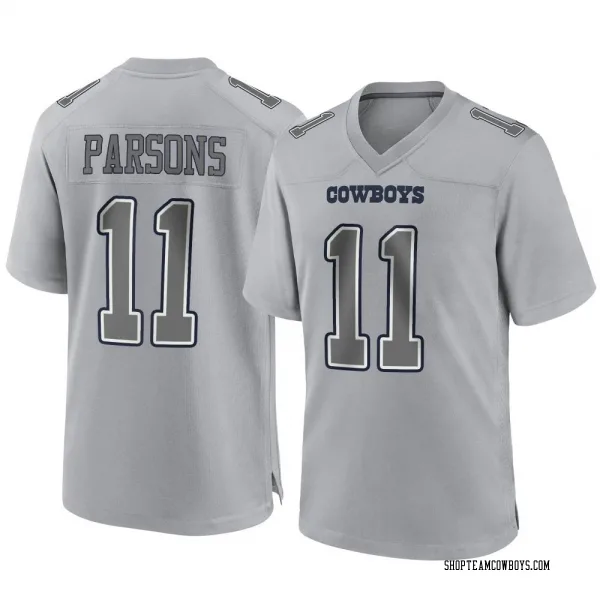 Youth Micah Parsons Dallas Cowboys Game Gray Atmosphere Fashion Jersey